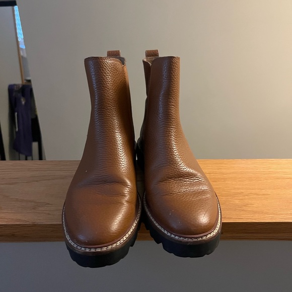 Madewell Lugsole Brown Chelsea Boot Size 9 - Picture 6 of 7